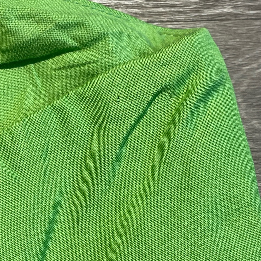 Elegant green strapless dress - Picture 10 of 10